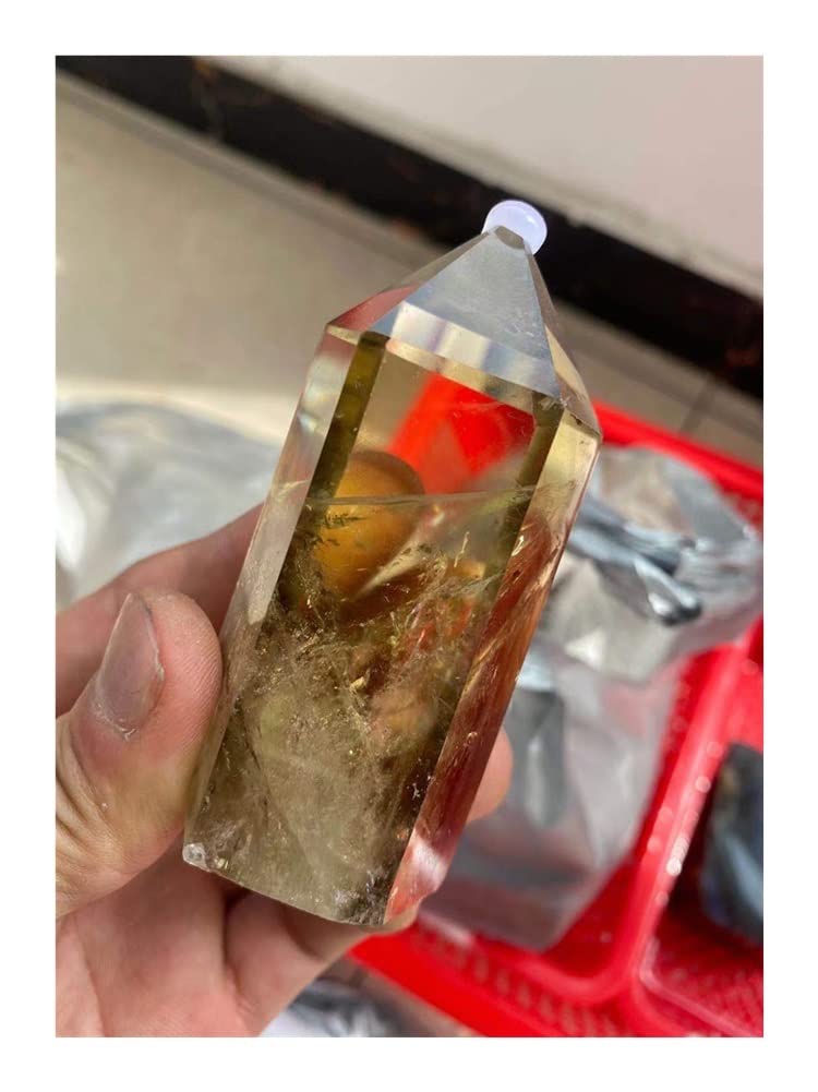 ナチュラルシトリン　タワー Amazon.co.jp: 1 ピース 60 グラムの美しい天然シトリン タワー